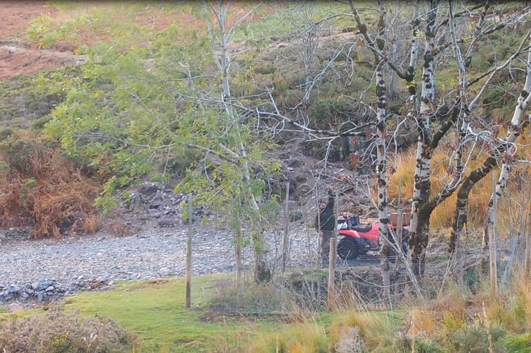 NRW have launched an investigation into footage of “bird after bird” being dumped into a natural cavern on the Dyfi Falls shoot estate