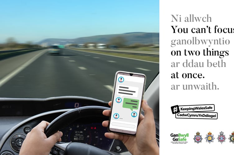 Mobile phone driving