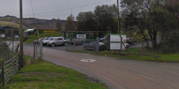 Bryn Posteg landfill near Llanidloes