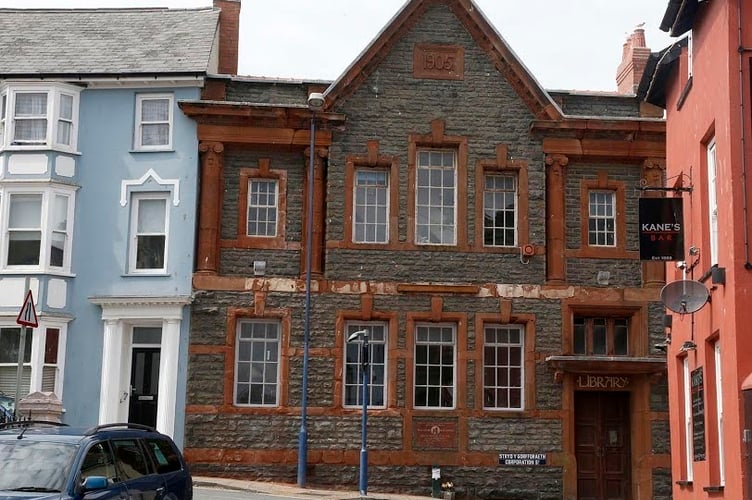 Former Aberystwyth library