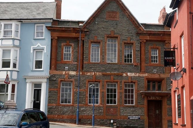 Former Aberystwyth library