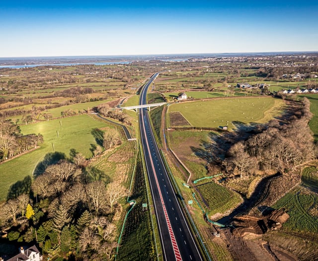 Rocks dropped from bridge onto passing cars