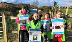 Children help to improve the safety of level crossing