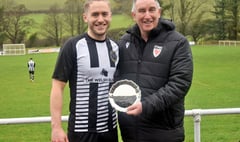 Brace for Iolo after receiving league player of the month award