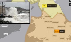 Weather warning upgraded with 100mph possible