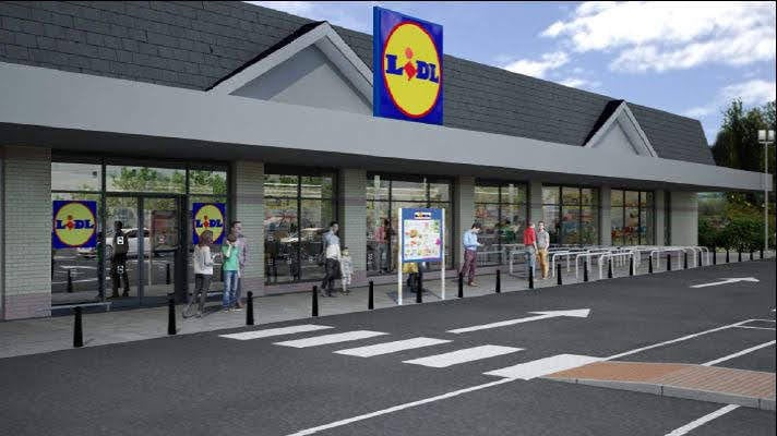 Lidl artist impression Aberystwyth