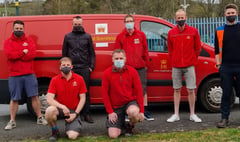Posties take on three peaks challenge for cancer charity