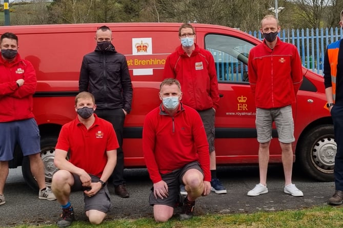 The team of posties will be taking on the Welsh three peaks challenge for Latch, to thank them for the support they’ve given children like eight-year-old Rufus and their families