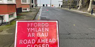 Aberystwyth roads to remain closed all weekend