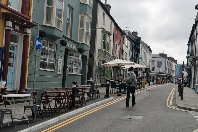 Pier Street Aberystwyth