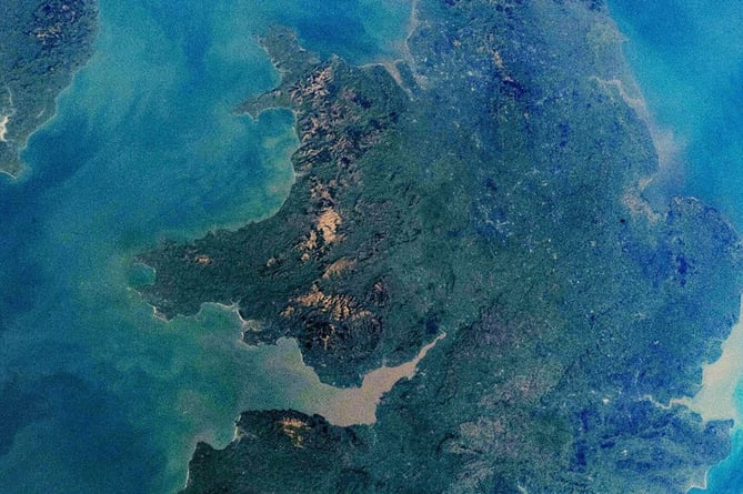 Wales from Space