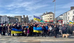 Wales shows solidarity with Ukraine