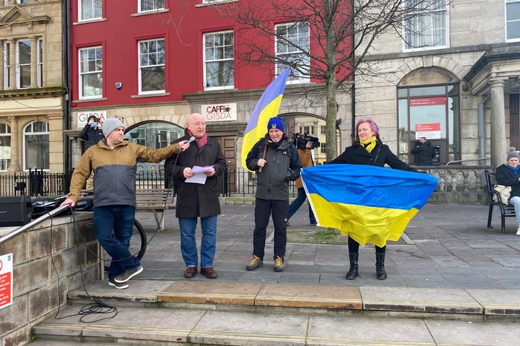 Ukraine Rally Caernarfon