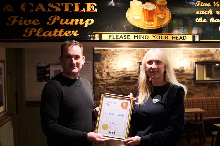 CAMRA Bae Ceredigion Ship and Castle Ian Blair