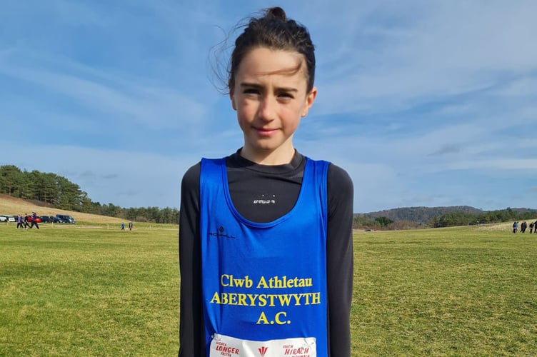 Aberystwyth junior runner Sonny Forbes