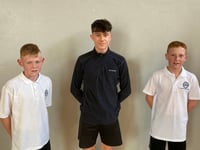 Alfie and Erin win Ysgol Ardudwy cross country races