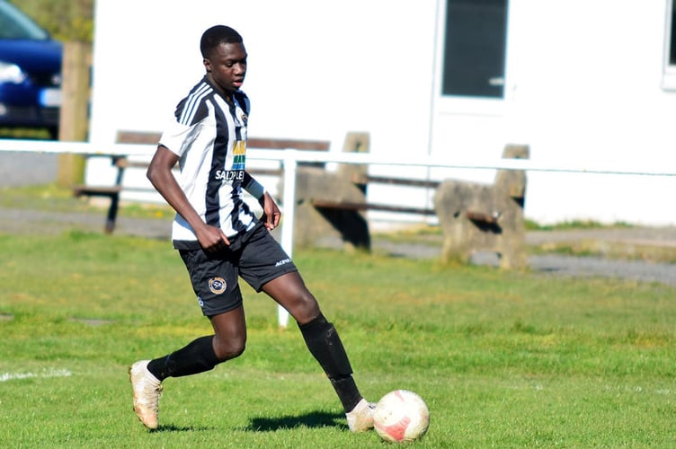 Ismaila Camara scored twice for Bow Street as they saw off Dolgellau 4-1  5 March 2022