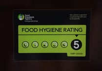 Ceredigion restaurant given new food hygiene rating