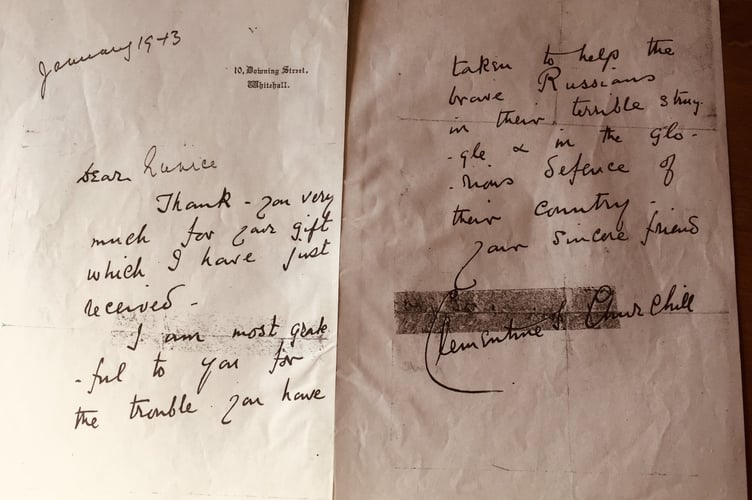 Churchill letter