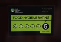 Nearly 70% of Ceredigion food businesses are top rated for hygiene