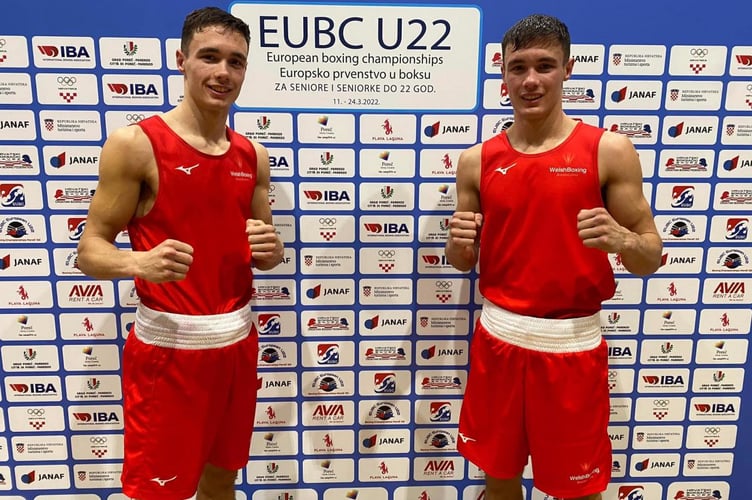 Highly-rated boxing brothers Ioan and Garan Croft