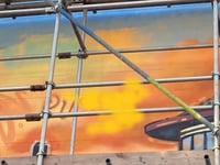Mural vandalised by ‘mindless’ graffiti