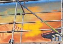 Mural vandalised by ‘mindless’ graffiti