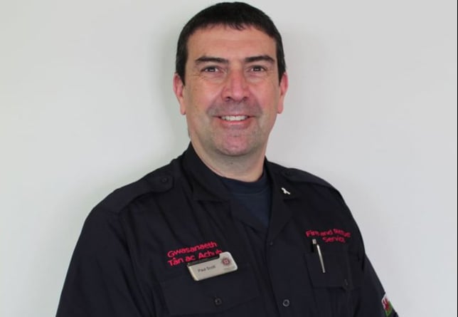 Paul Scott, Senior Fire Safety Manager for North Wales Fire and Rescue Service