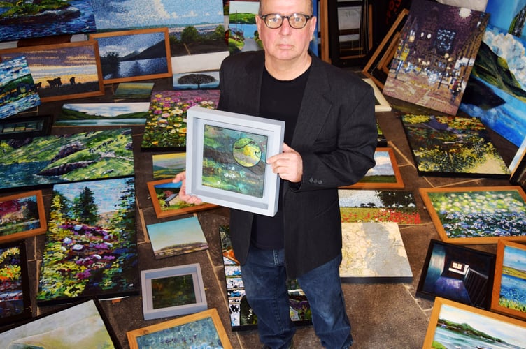 Newcastle Emlyn artist Andrew Francis