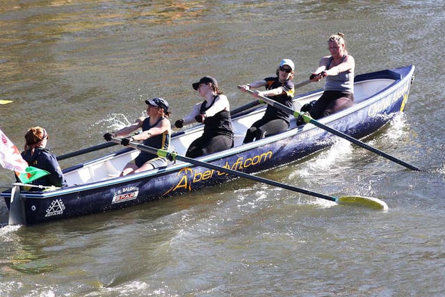 Aberdyfi ladies win race category after ‘brutal’ challenge