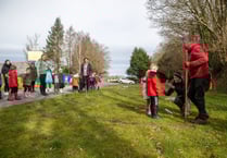 Pupils help plant trees as part of university project