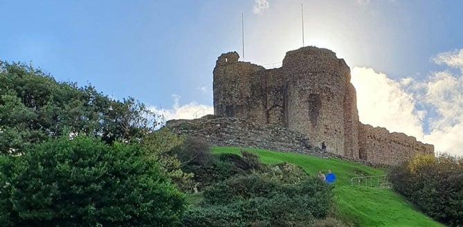 Criccieth Castle. Photo: Debbie Bacon