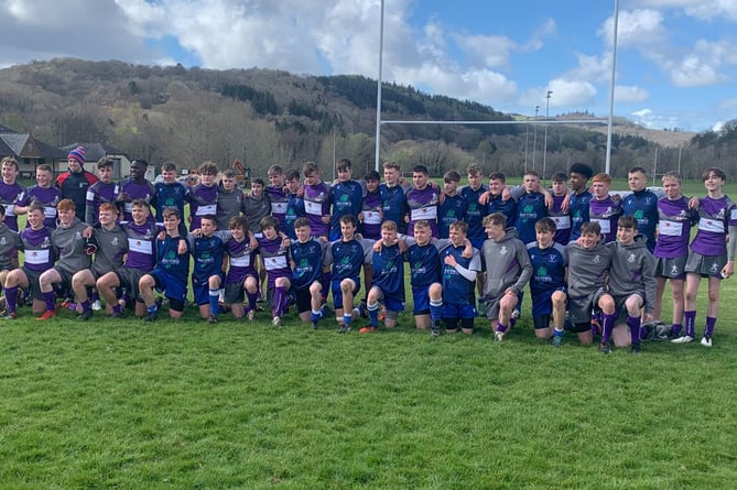 Dolgellau Under-16s and Aylesford Bulls produced some scintillating rugby