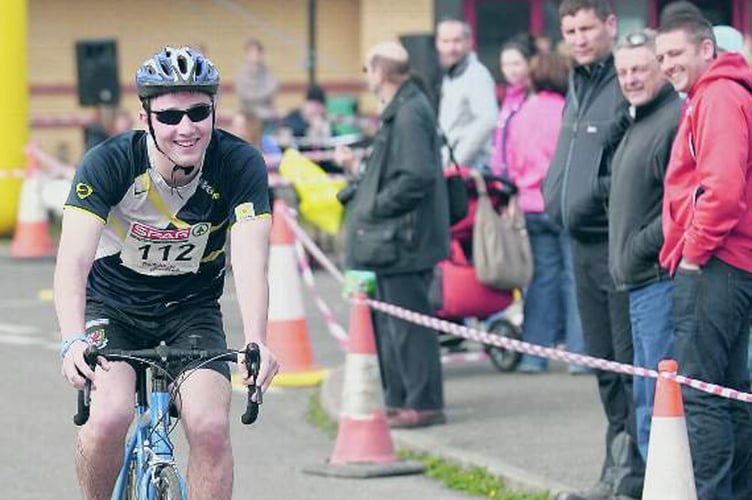 A previous Pwllheli Triathlon