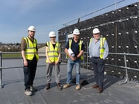 Apprentices get to work on Ceredigion school development