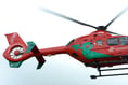 Two airlifted following A44 collision