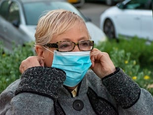 Phased changes for hospital mask wearing