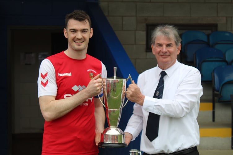Brecon Corries 1 Tywyn Bryncrug 0 Emrys Morgan Cup Final 16 April 2022