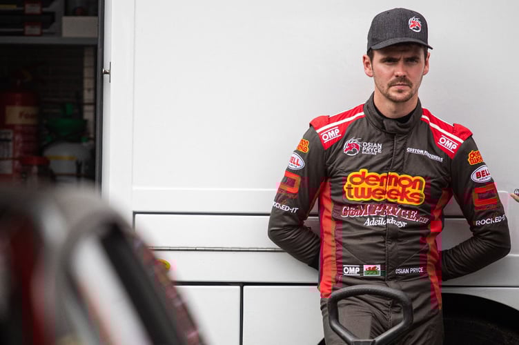 Osian Pryce has finished third in the British Rally Championship three times
