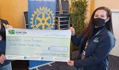 £700 Rotary boost for Bronglais Chemo Appeal