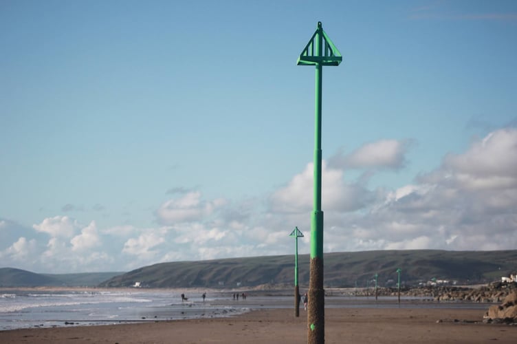 Borth beach