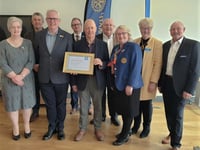 VIPs join Ardal Aberystwyth Rotary Club celebration