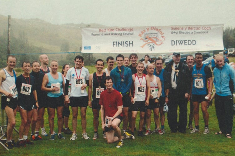 Runners at the 2010 Ras yr Hafod