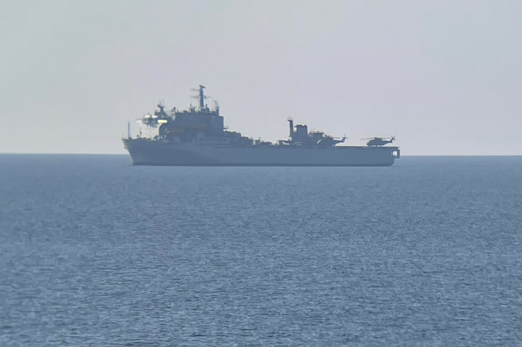 Rich Wilcock - Royal Navy ship