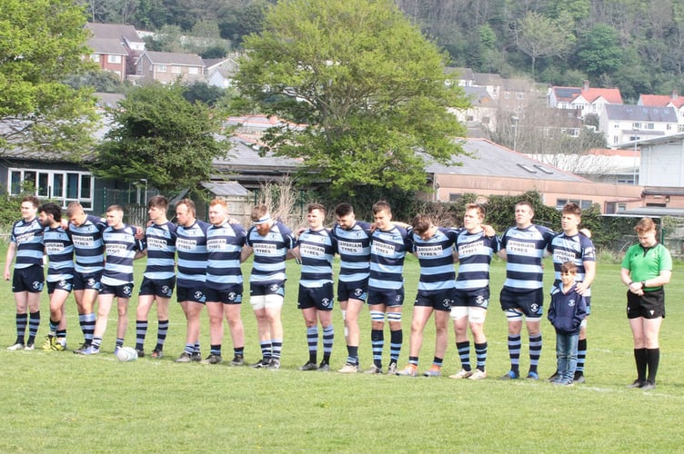 Aberystwyth 41 Crymych 7 23 April 2022