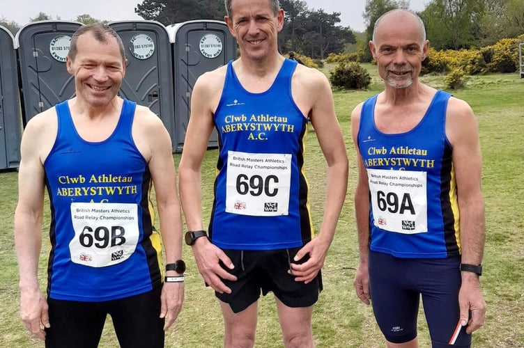33rd British Masters open 3x5k relay road