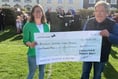Aberaeron league cup final raises £400 for Bronglais appeal