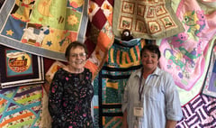 Colourful quilts from Llanidloes to help ill youngsters