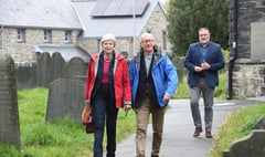 May Day: Former Prime Minister spends Sunday in Dolgellau