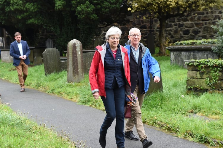 Theresa May Dolgellau